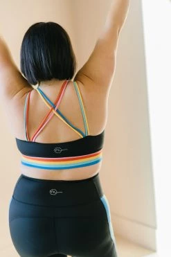 Maven Thread Flow Sports Bra - Rainbow | MT SPORT Tops