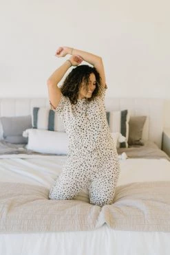 Maven Thread Lounge Premium Pajama Pants - Dalmatian Lounge Bottoms