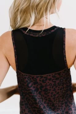 Maven Thread Breathe Tank - Cheetah Tops 12 Maven Thread Breathe Tank - Cheetah Tops