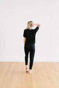 Maven Thread Lounge Premium Pajama Pants - Black Lounge Bottoms 16 Maven Thread Lounge Premium Pajama Pants - Black Lounge Bottoms