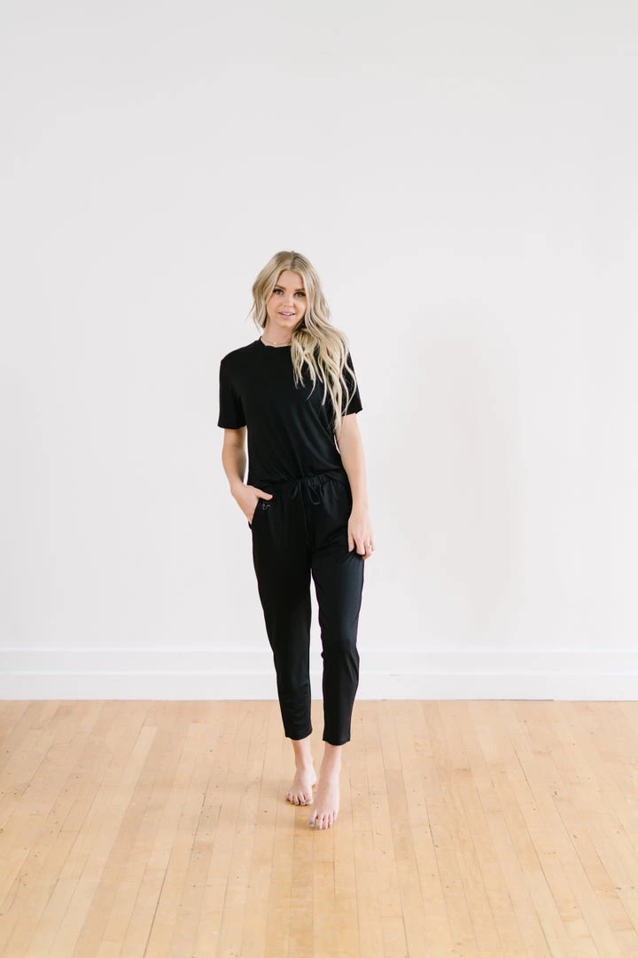 Maven Thread Lounge Premium Pajama Pants - Black Lounge Bottoms 11 Maven Thread Lounge Premium Pajama Pants - Black Lounge Bottoms