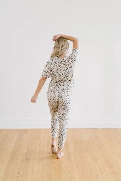 Maven Thread Lounge Premium Pajama Pants - Dalmatian Lounge Bottoms