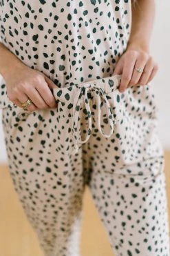 Maven Thread Lounge Premium Pajama Pants - Dalmatian Lounge Bottoms
