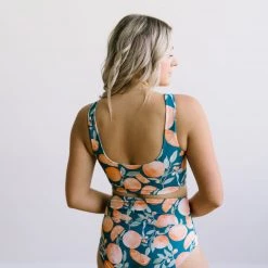 Maven Thread Oasis Bikini Top - Oranges Swim