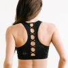 Maven Thread Courage Sports Bra - Black Dots | MT SPORT Tops