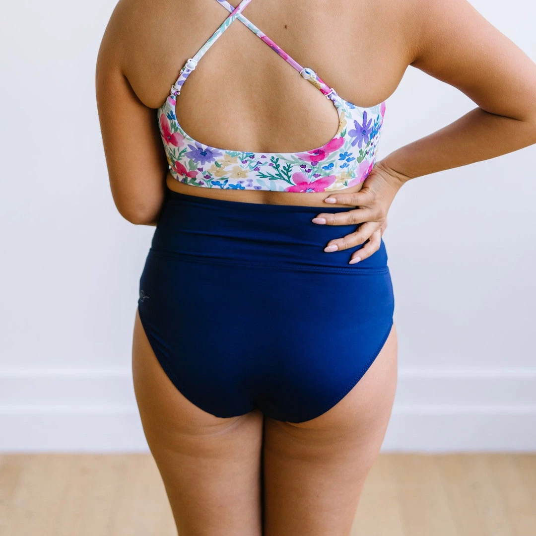 Maven Thread High Rise Bottoms - Navy 4 Maven Thread High Rise Bottoms - Navy