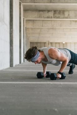 Maven Thread White Camo - 4'' Looser Fit Headband (Unisex) 4