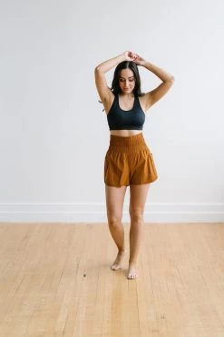 Maven Thread Trainer Shorts - Caramel Bottoms
