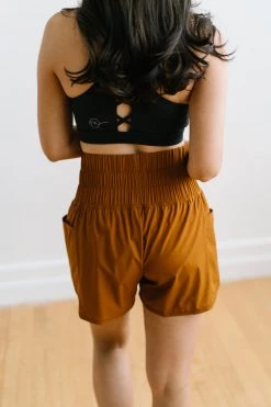 Maven Thread Trainer Shorts - Caramel Bottoms