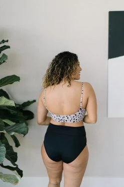 Maven Thread Swim Sunkissed Bikini Top - Dalmatian