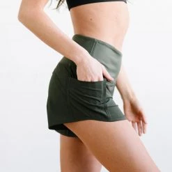 Maven Thread Elite Shorts - 3.5'' - Olive Green Bottoms