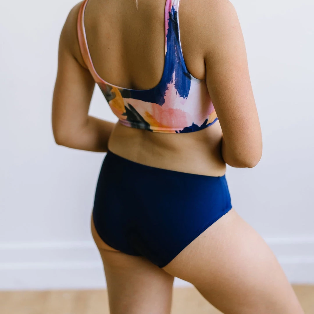 Maven Thread Low Rise Bottoms - Navy Swim 4 Maven Thread Low Rise Bottoms - Navy Swim