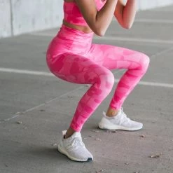 Maven Thread Inspire Leggings - Pink Camo | MT SPORT