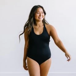 Maven Thread Strappy One Piece - Black Swim