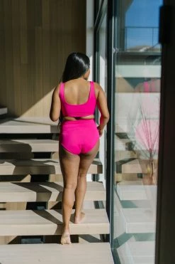 Maven Thread High Rise Bottoms - Fuchsia