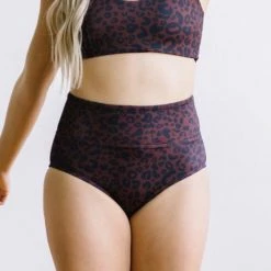 Maven Thread Swim High Rise Bottoms - Cheetah