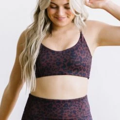 Maven Thread Swim Sunkissed Bikini Top - Cheetah