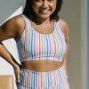 Maven Thread Oasis Bikini Top - Rainbow Stripe Swim 1 Maven Thread Oasis Bikini Top - Rainbow Stripe Swim