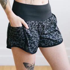 Maven Thread Bottoms Elite Shorts - 3.5''- Grey Leopard