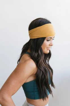 Maven Thread 4" Headbands Mustard - 4'' Headband Single