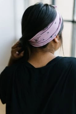 Maven Thread Hearts - 4'' Bow Headband Single 16 Maven Thread Hearts - 4'' Bow Headband Single