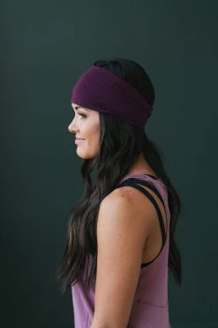 Maven Thread Plum - 4'' Headband Single