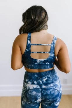 Maven Thread Inspire Leggings - Navy Tie Dye | MT SPORT