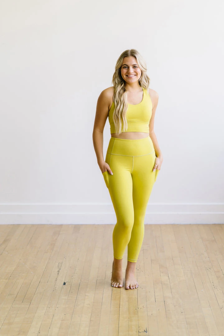 Maven Thread Tops Criss Cross Sports Bra - Lime | MT LUXE 4 Maven Thread Tops Criss Cross Sports Bra - Lime | MT LUXE
