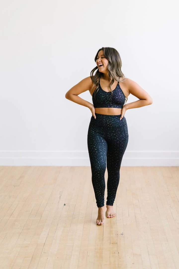 Maven Thread Inspire Leggings - Rainbow Foil | MT SPORT 9 Maven Thread Inspire Leggings - Rainbow Foil | MT SPORT