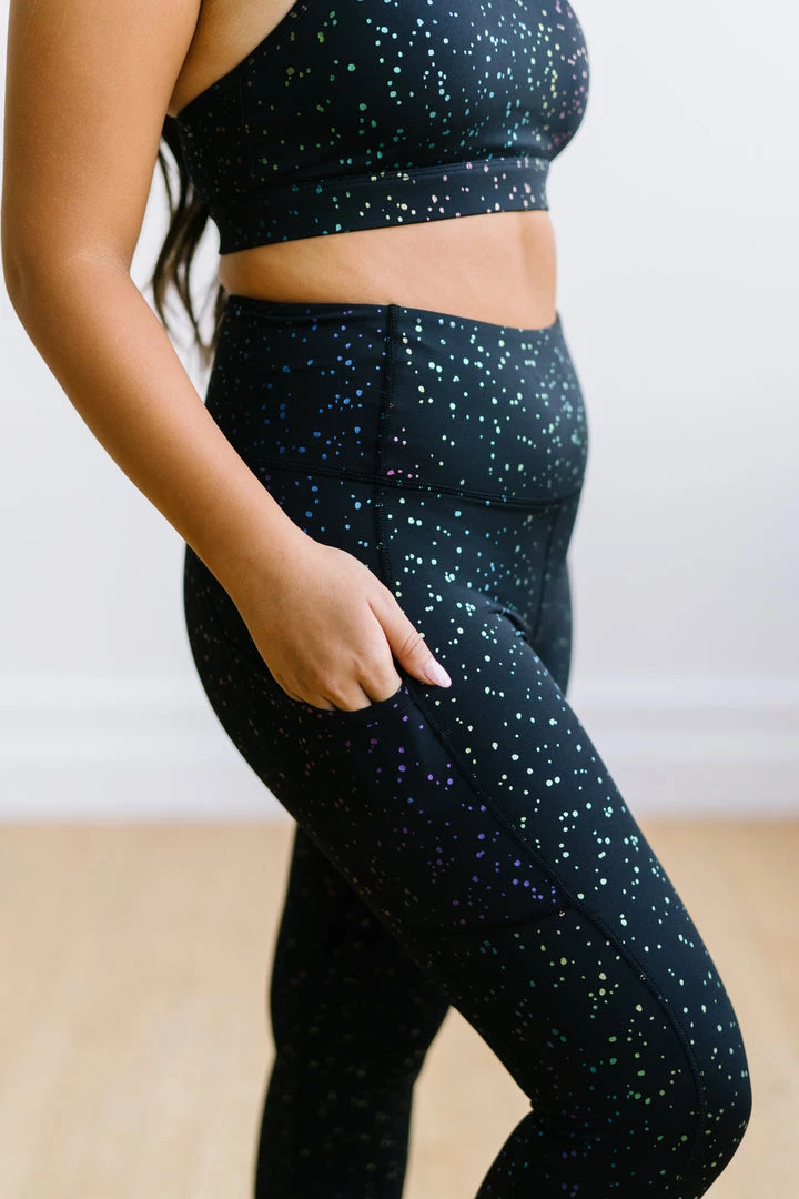 Maven Thread Inspire Leggings - Rainbow Foil | MT SPORT 4 Maven Thread Inspire Leggings - Rainbow Foil | MT SPORT