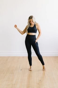 Maven Thread Inspire Leggings - Black Snakeskin | MT SPORT Bottoms