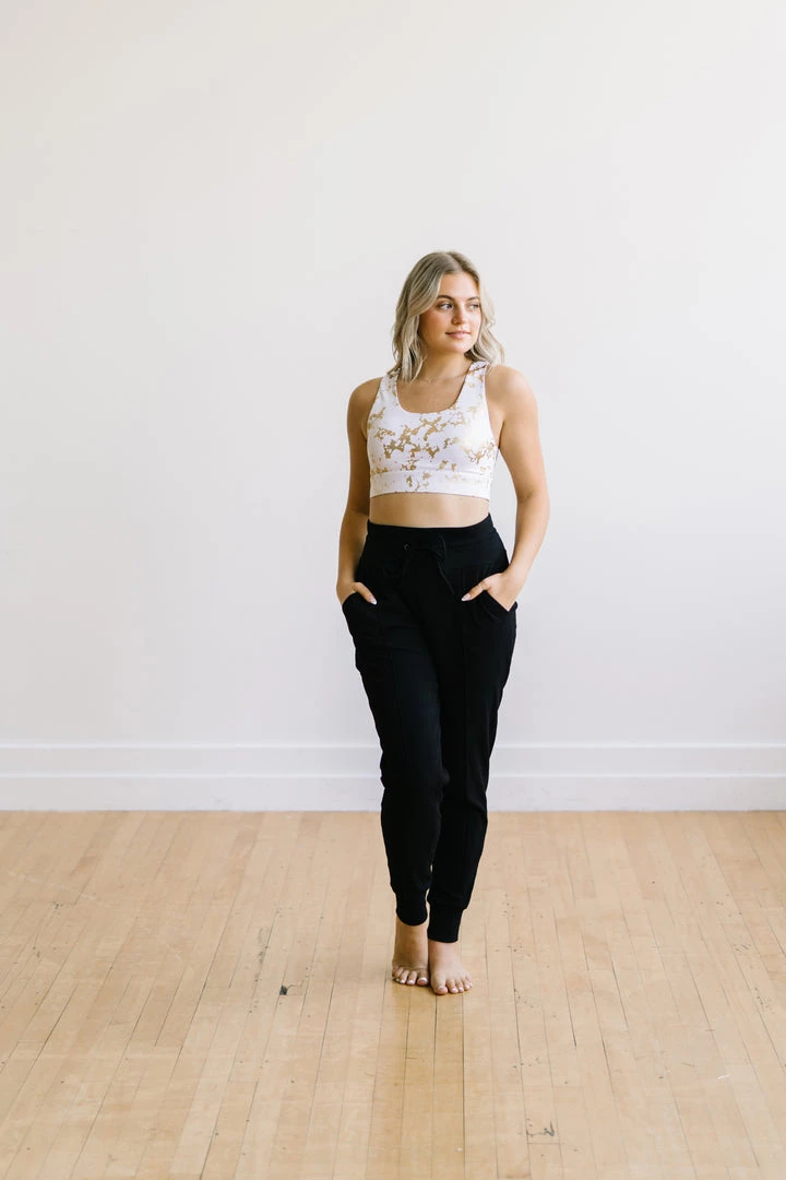 Maven Thread Tops Fierce Sports Bra - Gold Foil | MT SPORT 5 Maven Thread Tops Fierce Sports Bra - Gold Foil | MT SPORT