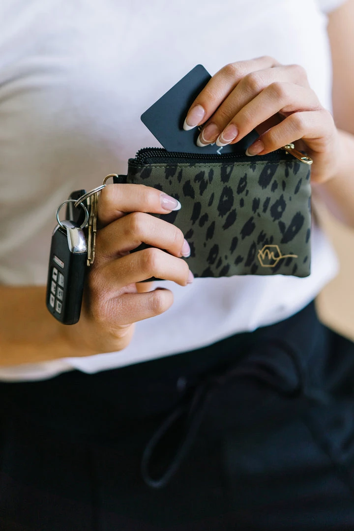 Maven Thread Bags Sport Wallet - Green Leopard 5 Maven Thread Bags Sport Wallet - Green Leopard