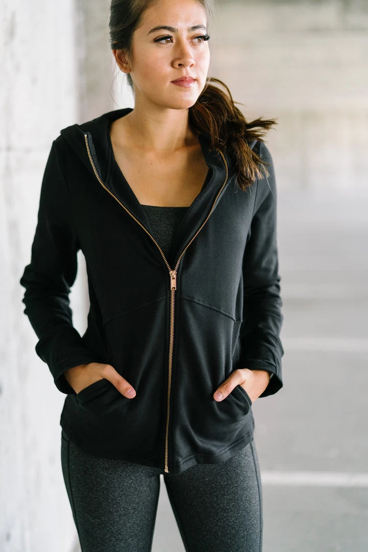 Maven Thread Tops Ascend Zip Jacket - Black 5 Maven Thread Tops Ascend Zip Jacket - Black