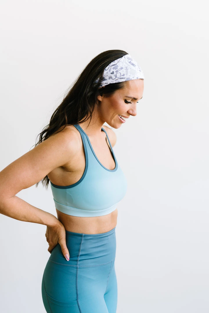 Maven Thread Power Sports Bra - Teal Ombre | MT SPORT Tops 8 Maven Thread Power Sports Bra - Teal Ombre | MT SPORT Tops