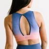 Maven Thread Tops Balance Sports Bra - Peach/Blue Ombre | MT SPORT 1 Maven Thread Tops Balance Sports Bra - Peach/Blue Ombre | MT SPORT