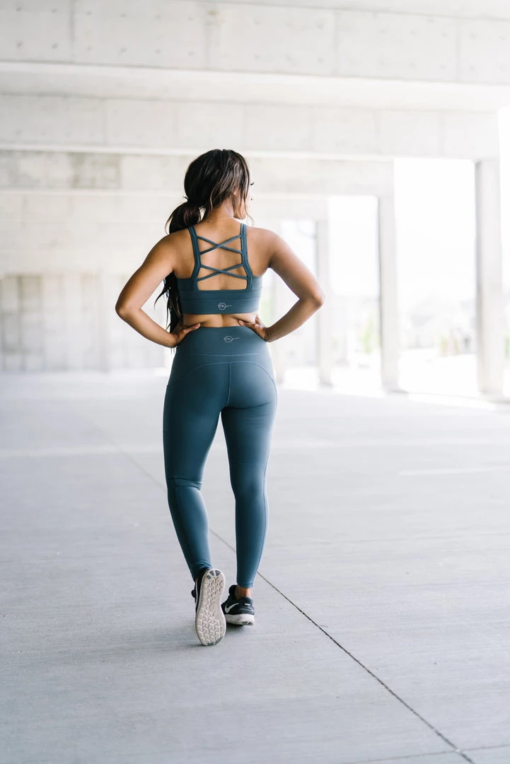 Maven Thread Bottoms Strength Leggings - Blue Spruce | MT SCULPT 8 Maven Thread Bottoms Strength Leggings - Blue Spruce | MT SCULPT
