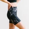 Maven Thread Biker Shorts - 6''- Black Marble | MT SPORT Bottoms 2 Maven Thread Biker Shorts - 6''- Black Marble | MT SPORT Bottoms