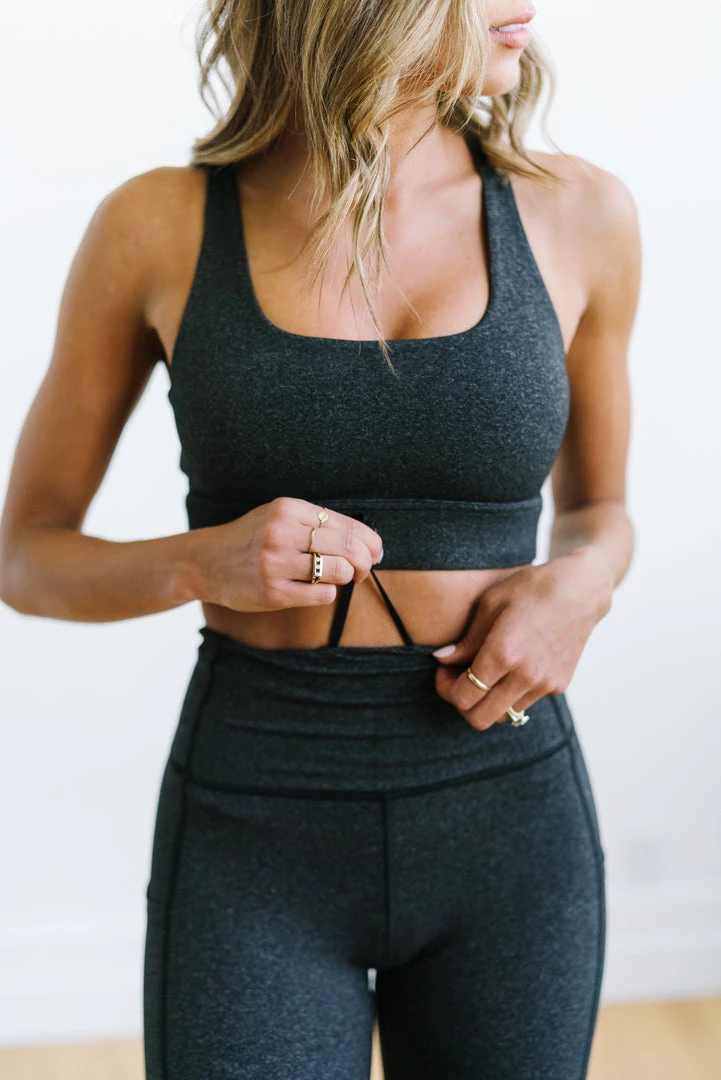 Maven Thread Tops Fearless Sports Bra - NEW Charcoal | MT SCULPT 4 Maven Thread Tops Fearless Sports Bra - NEW Charcoal | MT SCULPT