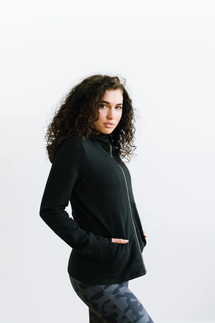 Maven Thread Tops Ascend Zip Jacket - Black 7 Maven Thread Tops Ascend Zip Jacket - Black