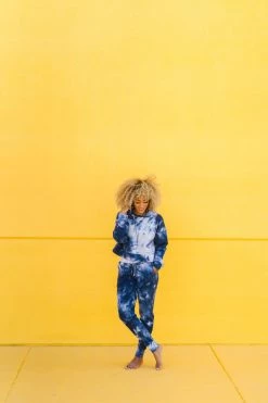 Maven Thread Lounge Bottoms Sweatpants - Navy Tie Dye 27 Maven Thread Lounge Bottoms Sweatpants - Navy Tie Dye