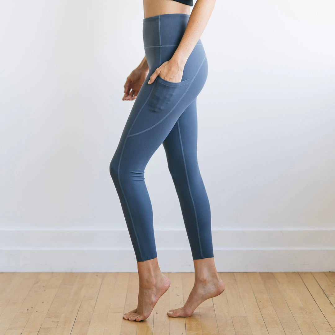 Maven Thread Focus Leggings - Dusty Blue | MT LUXE 3 Maven Thread Focus Leggings - Dusty Blue | MT LUXE