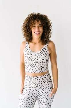 Maven Thread Bottoms Focus Leggings - Dalmatian | MT LUXE