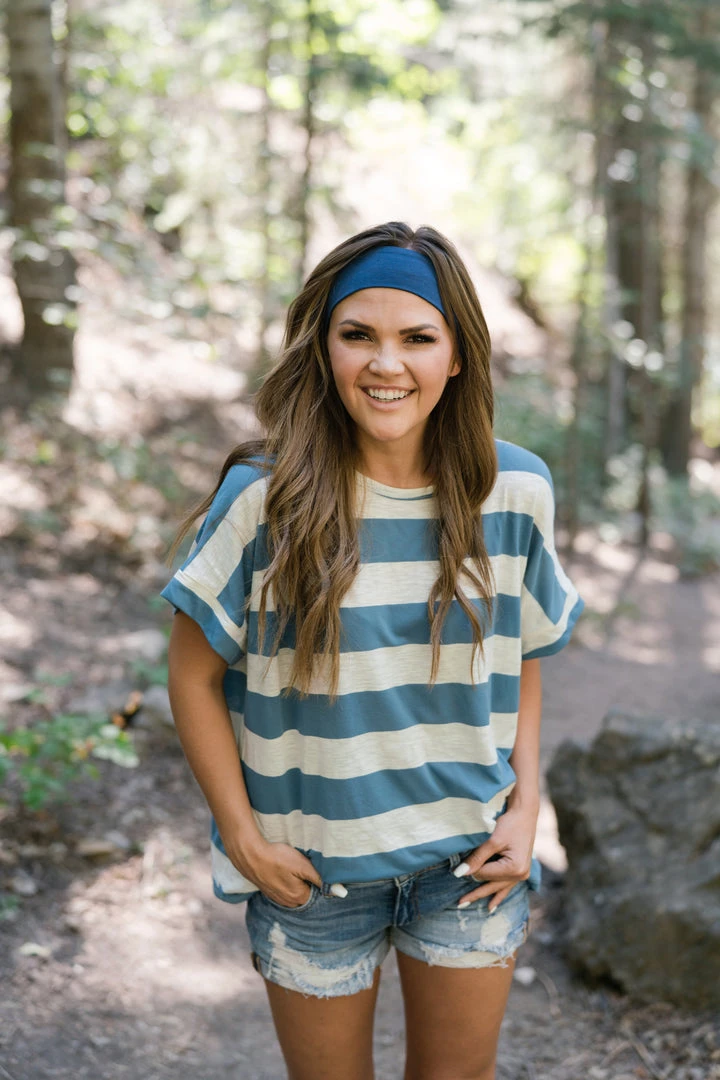 Maven Thread Navy - 2'' Headband Single 4" Single Headbands 5 Maven Thread Navy - 2'' Headband Single 4" Single Headbands