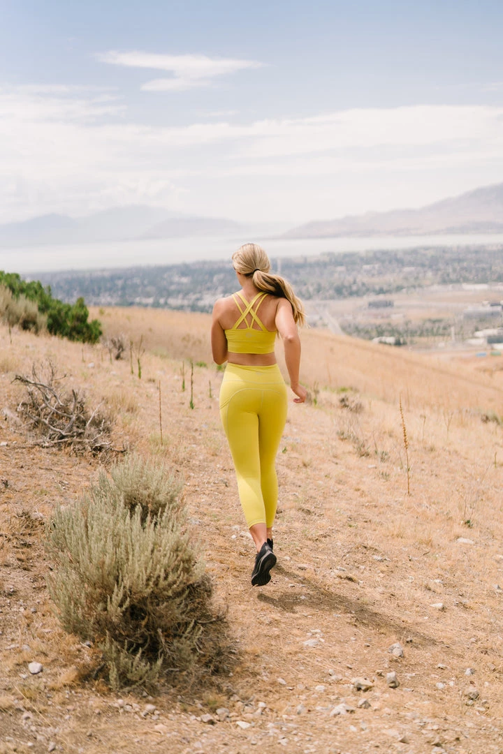 Maven Thread Tops Criss Cross Sports Bra - Lime | MT LUXE 10 Maven Thread Tops Criss Cross Sports Bra - Lime | MT LUXE