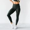 Maven Thread Inspire Leggings - Black W/Brown Leopard | MT SPORT Bottoms