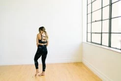 Maven Thread Fearless Sports Bra - Black Tie Dye | MT LUXE