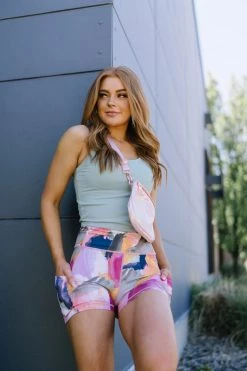 Maven Thread Biker Shorts - 4'' - Serenity | MT LUXE