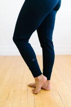 Maven Thread Bottoms Warmup Joggers - Navy | MT LUXE