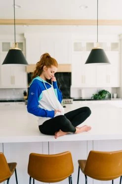 Maven Thread Tops Sport Pullover - Electric Blue